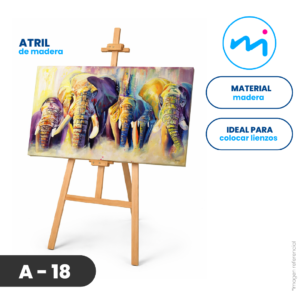 A-18 _ Atril de madera – C