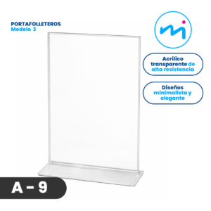 A-9 Portafolleteros Modelo 3- C