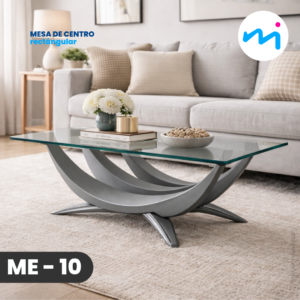 Mesa de centro rectangular