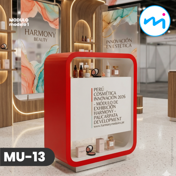 MU-13 _ COUNTER PUBLICITARIO ROJO – A