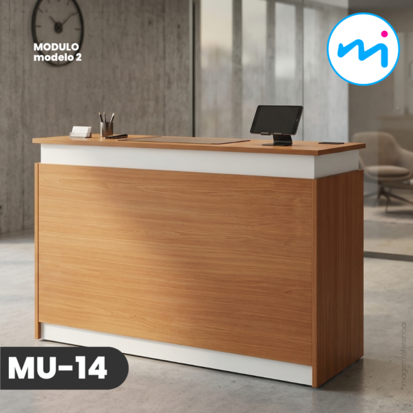 MU-14_COUNTER PUBLICITARIO MARRON – A