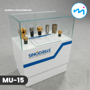 Mueble con exhibidor