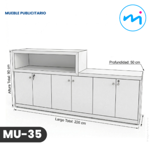 MU-35 MUEBLE PUBLCITARIO C