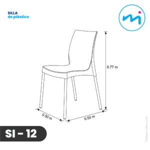SI-12 l Silla de plástico-B