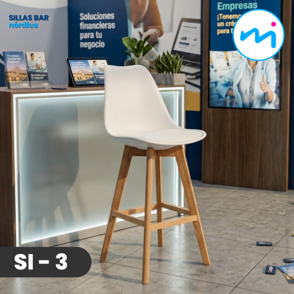 SI-3 l Sillas bar nórdica-A