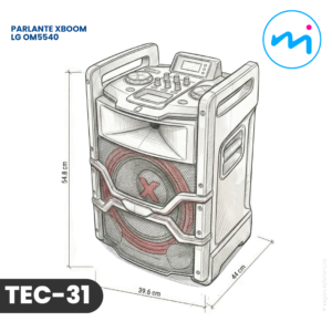 TEC-31_PARLANTE XBOOM LG- C