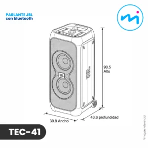 TEC-41 _ Parlante JBL con bluetooth – B