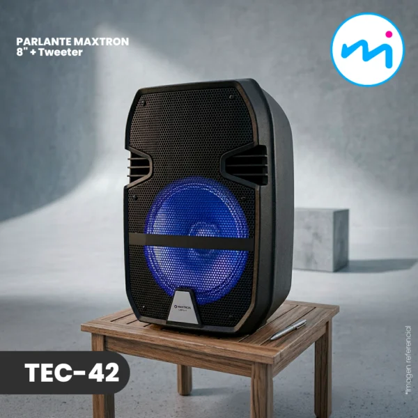 TEC-42 _ Parlante maxtron 8_ – A