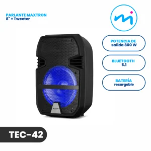 TEC-42 _ Parlante maxtron 8_ – C